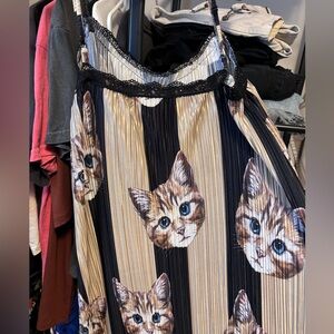 Dressed in LALA crazy cat lady dress size small